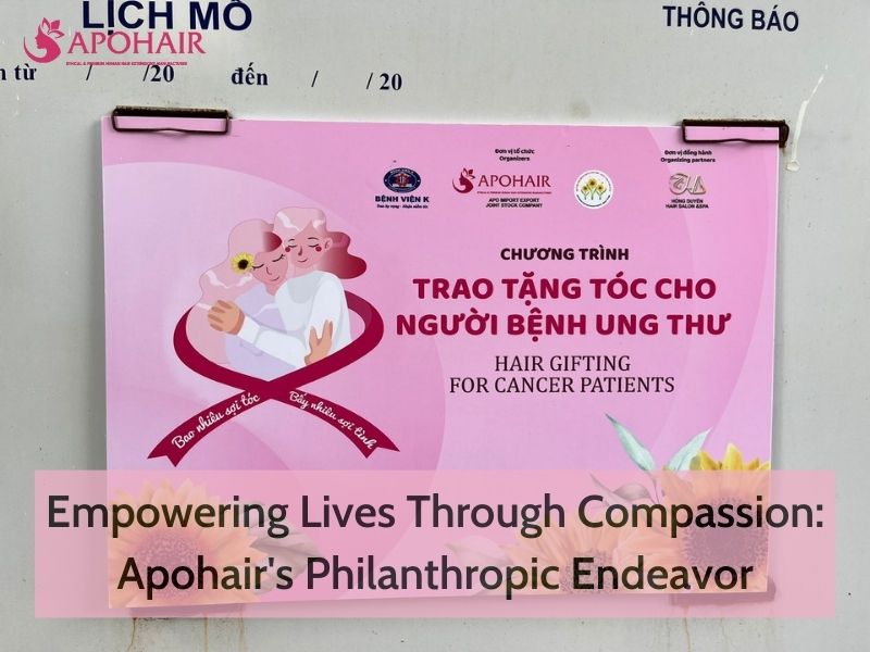 Empowering Lives Through Compassion: Apohair's Philanthropic Endeavor