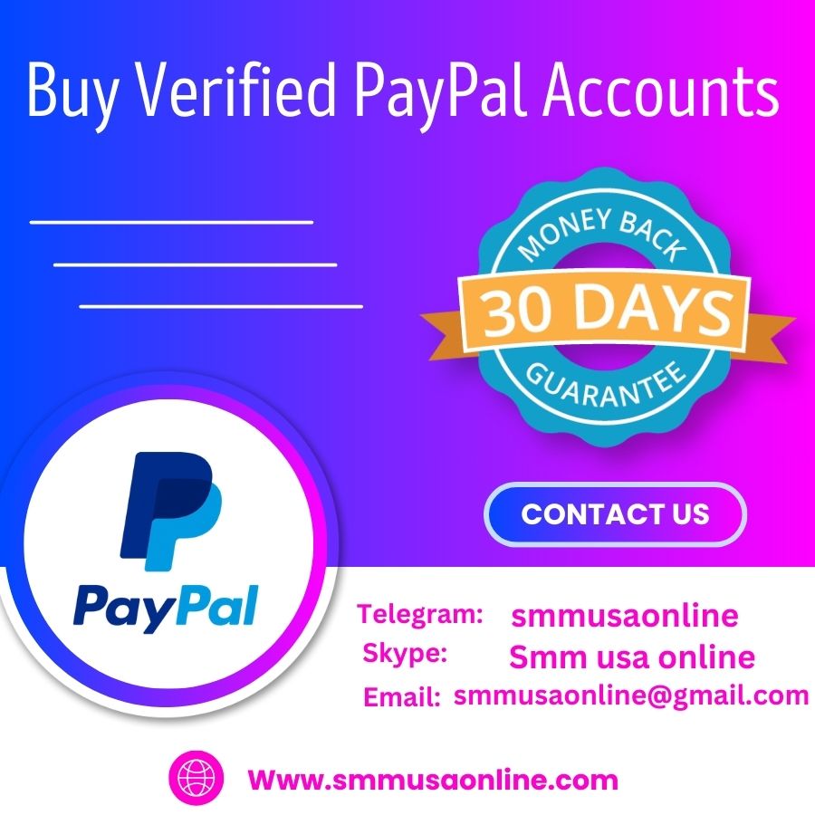 Buy Verified PayPal Accounts-100% Best Full Verified Account