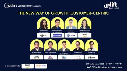 AWS, Magenest & Insider present UPLIFT BANGKOK The New Way of Growth: Customer Centricity