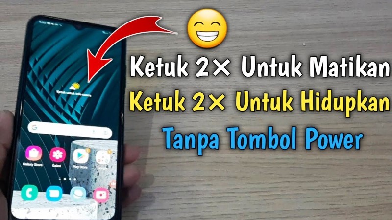 Cara Ketuk 2 Kali Samsung untuk Hidupkan & Matikan Layar