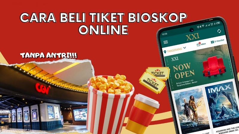 5+ Cara Beli Tiket Bioskop Online (Mudah) dengan Aplikasi