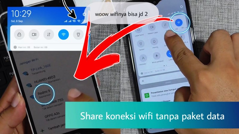 3+ Cara Berbagi WiFi di HP Xiaomi: Mudah (dengan Gambar)