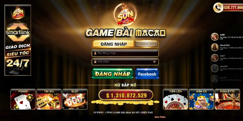 Đăng nhập sunwin - Quy trình đăng nhập cổng game từ A-Z