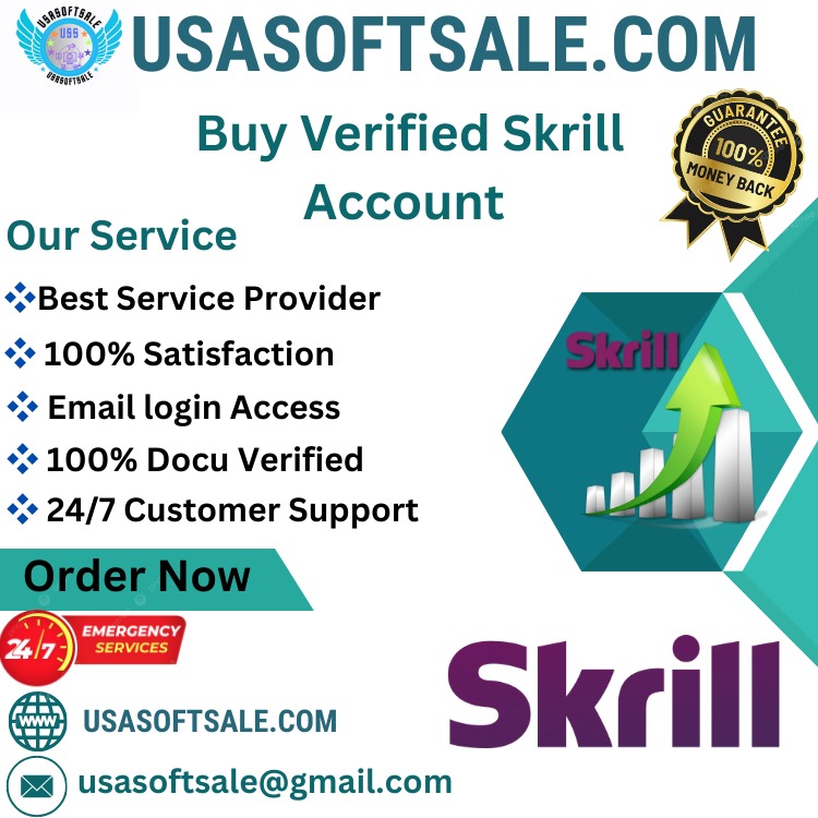 Buy Verified Skrill Accounts - 100% US & UK Verified