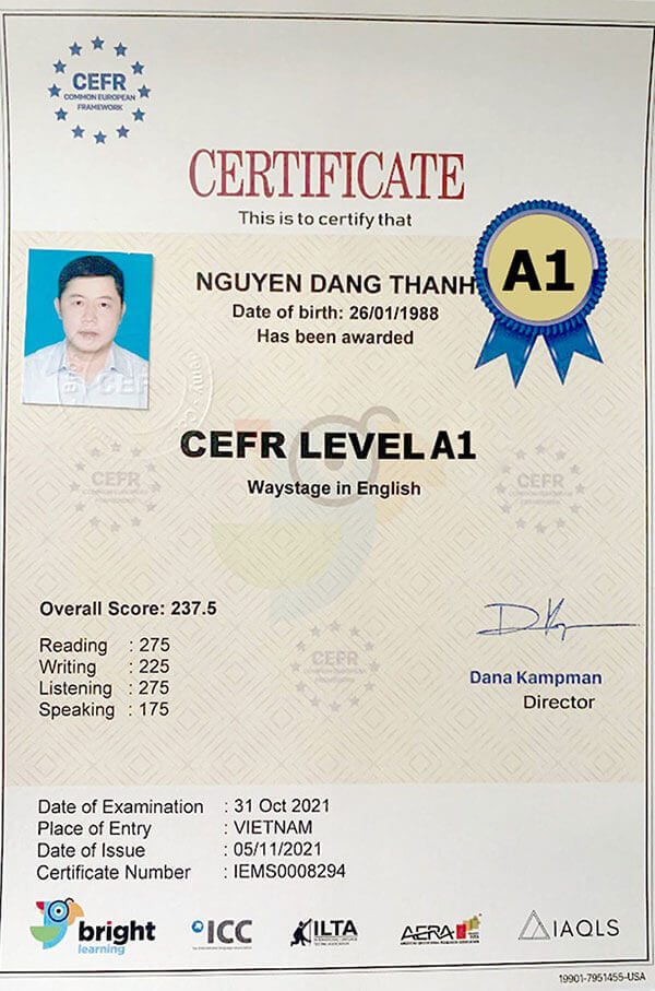 CEFR A1 là gì? Level A1 A2 thuộc nhóm nào trong khung CEFR