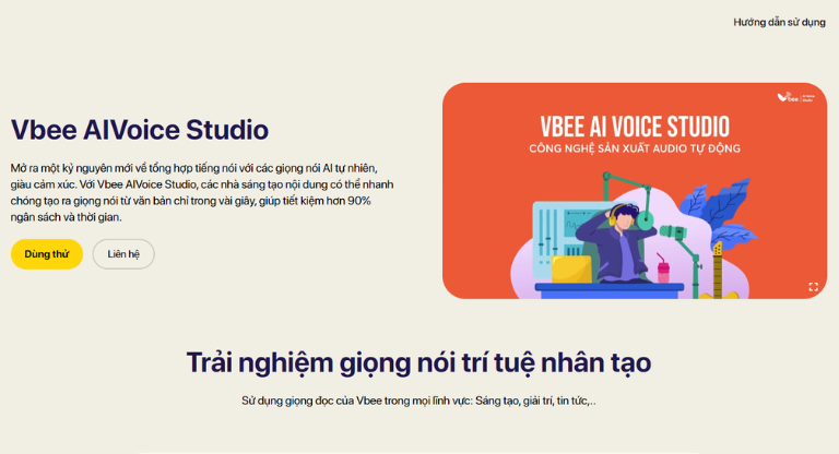 Khám Phá Phần Mềm Vbee AIVoice Studio Chuyển Văn Bản Thành Giọng Nói