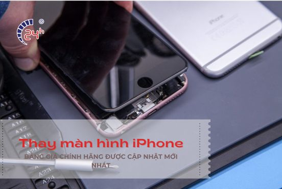 Giá thay màn hình iPhone CHÍNH HÃNG lấy ngay tại TP HCM
