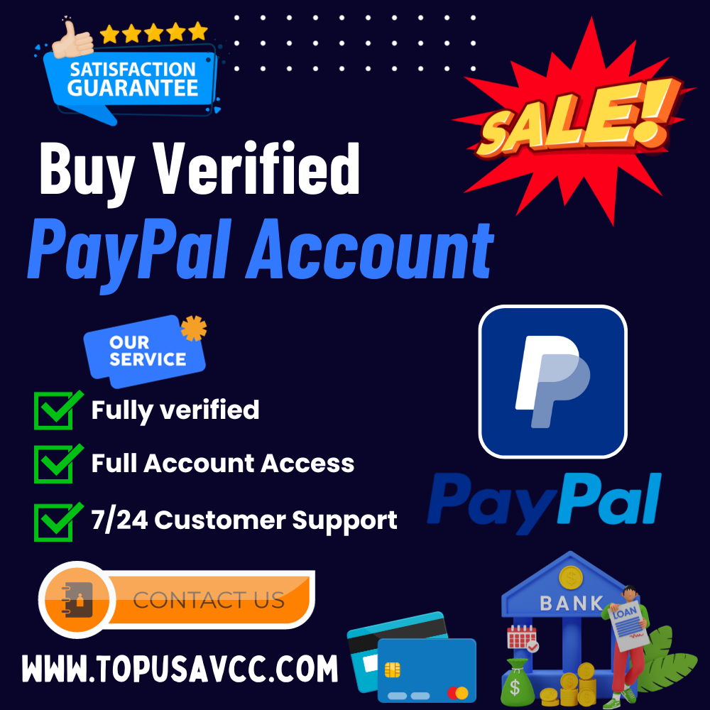 Buy Verified PayPal Account - Best & 100% Verified Accounts