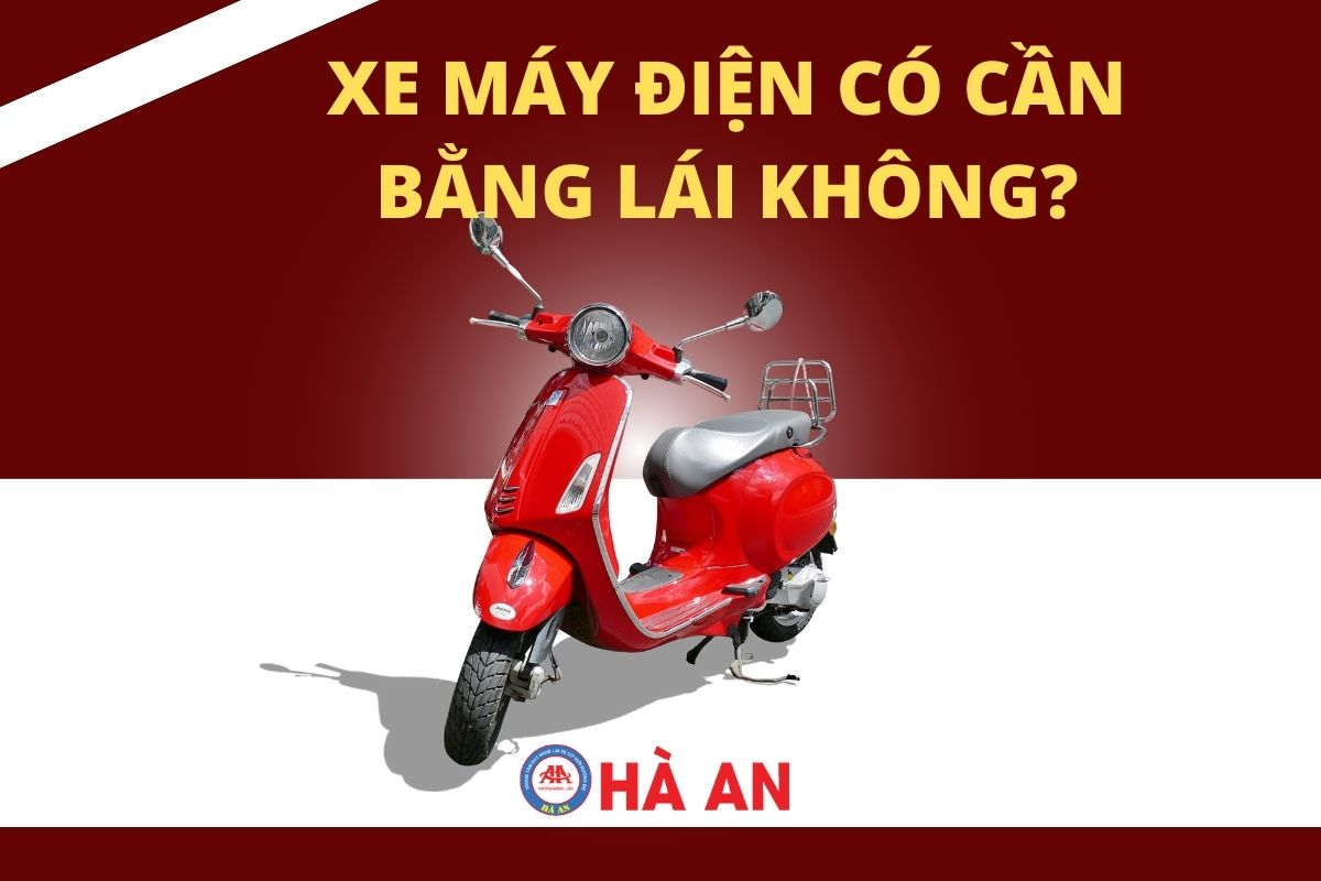 Giải mã: Đi xe máy điện có cần bằng lái không?