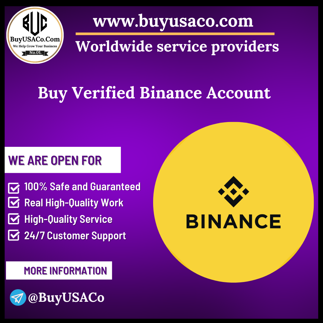 Buy Verified Binance Account - 100% KYC Verified