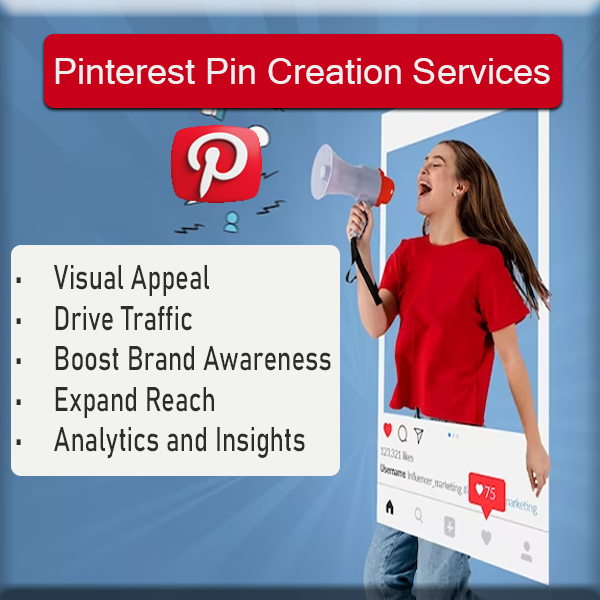 Pinterest Pin Creation Services - BuyServiceUSA