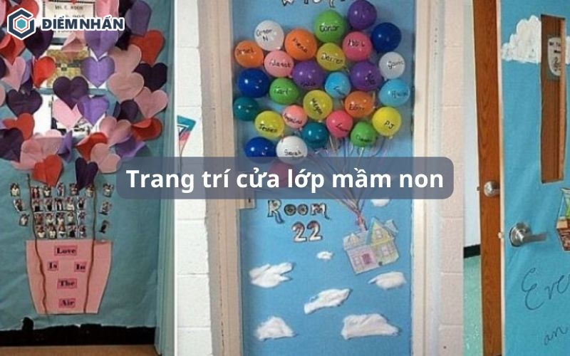 20+ Ý tưởng trang trí cửa lớp mầm non đẹp, sáng tạo nhất