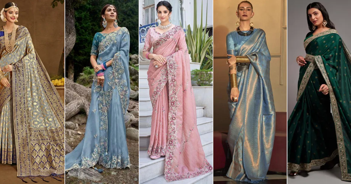 Indian Silk Sarees - A Journey Through Tradition and Luxury ~ Indian Wedding Saree