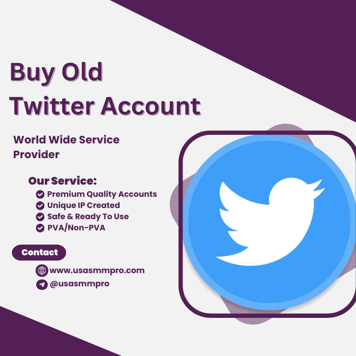 Buy Old Twitter Account - USASMMPRO