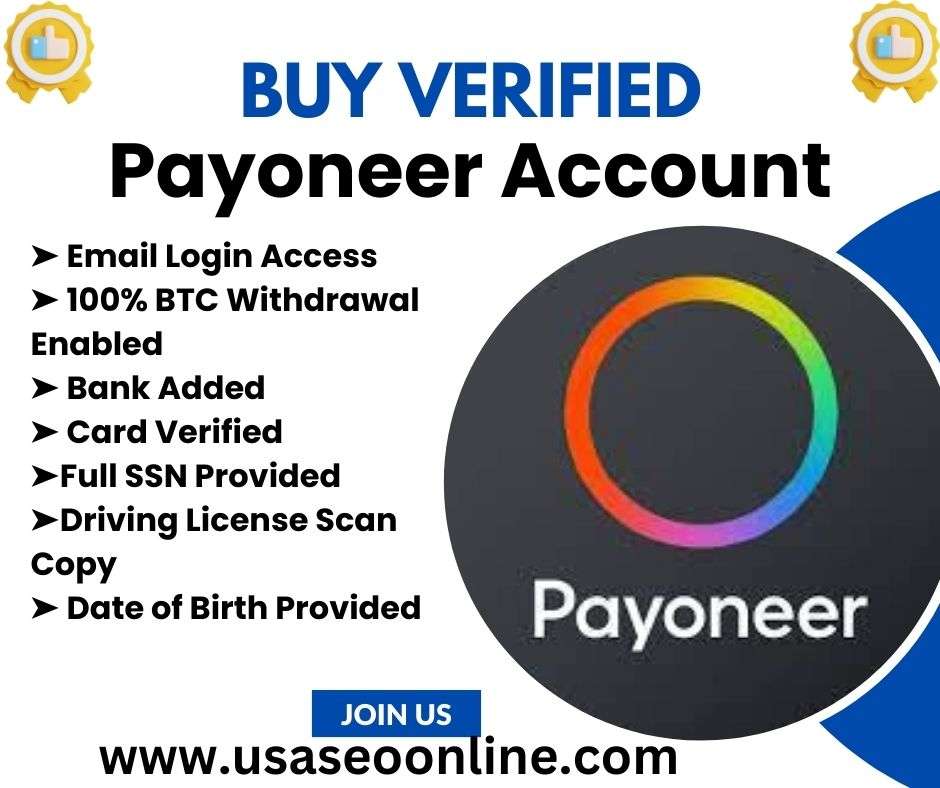 Buy Verified Payoneer account