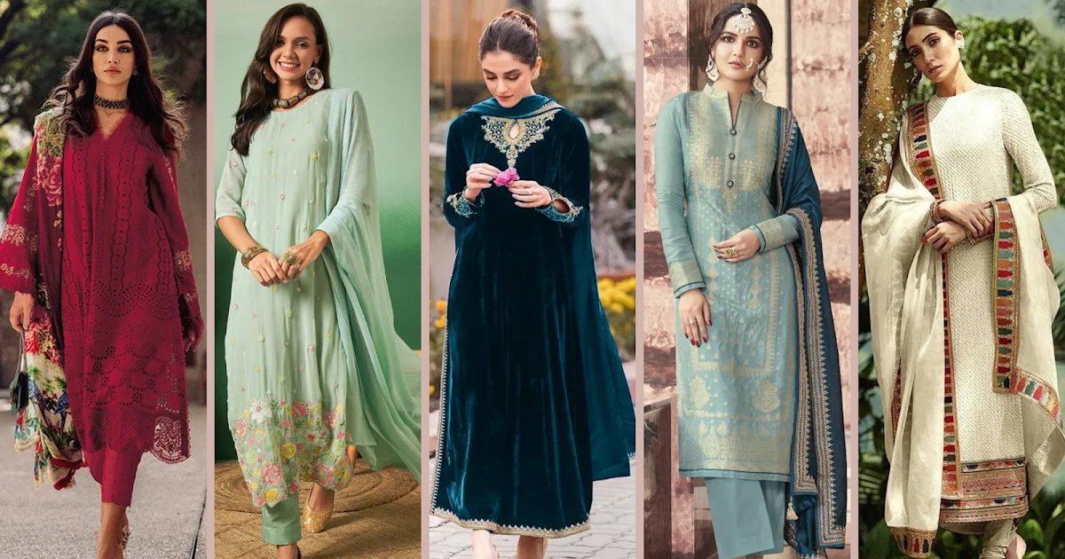 Best 5 Collection of Pakistani Salwar Kameez for Casual Look ~ Indian Wedding Saree