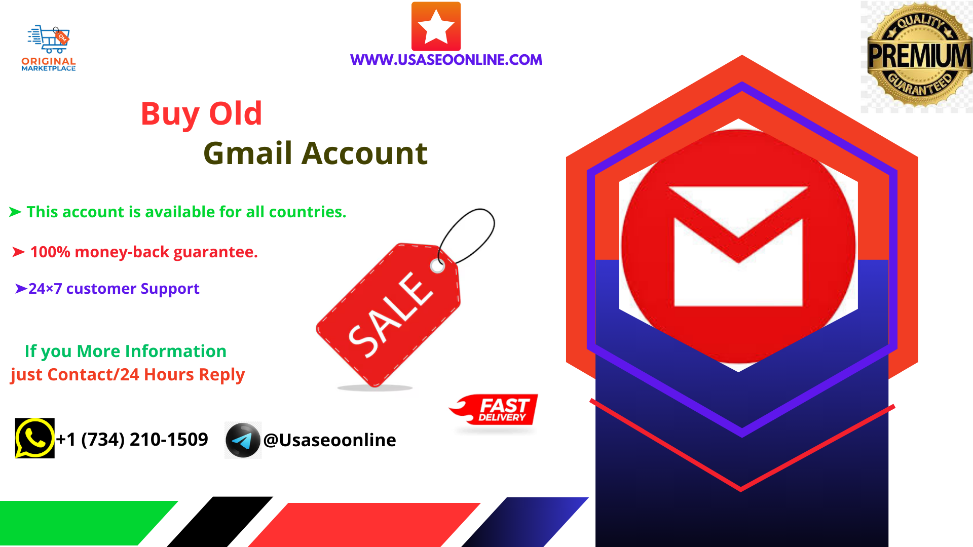 Buy Old Gmail Account - USA SEO Online