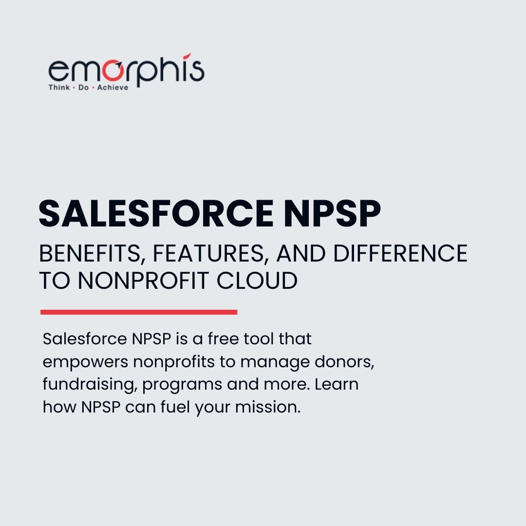Salesforce NPSP - Optimizing Nonprofit Success - blogs.emorphis