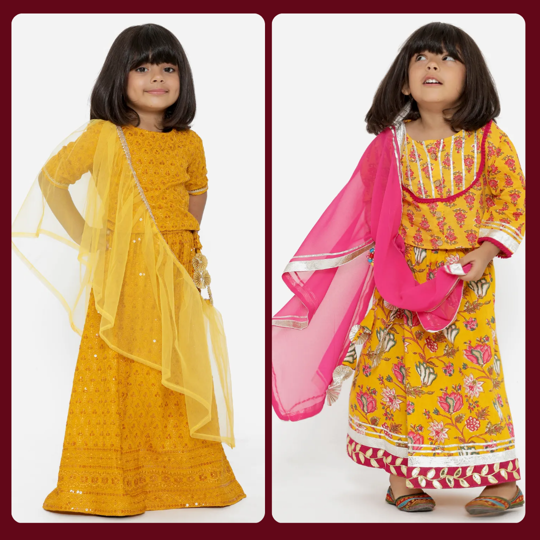 Kids Lehenga Choli Design: Tips & Designs to Dress Your Daughter | by Readiprintfashions | Feb, 2024 | Medium