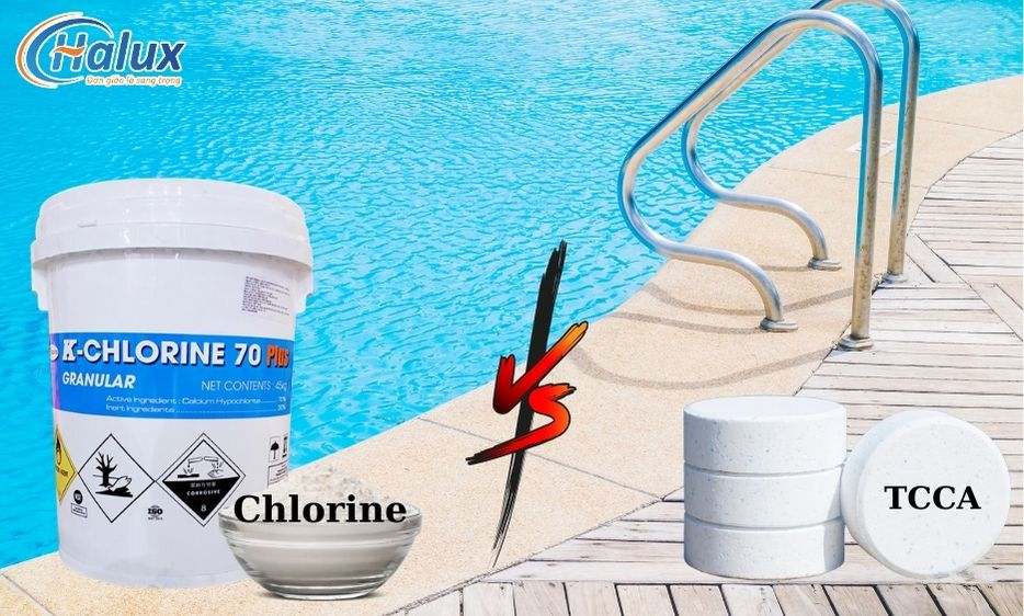 So sánh TCCA và Chlorine | Nên dùng loại nào tốt hơn?