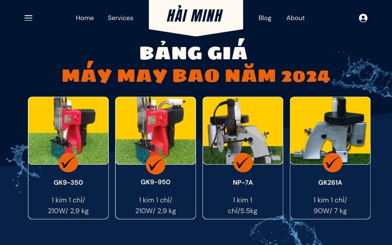 Bảng Giá Máy May Bao Năm 2024 - Cập Nhật Mới Nhất