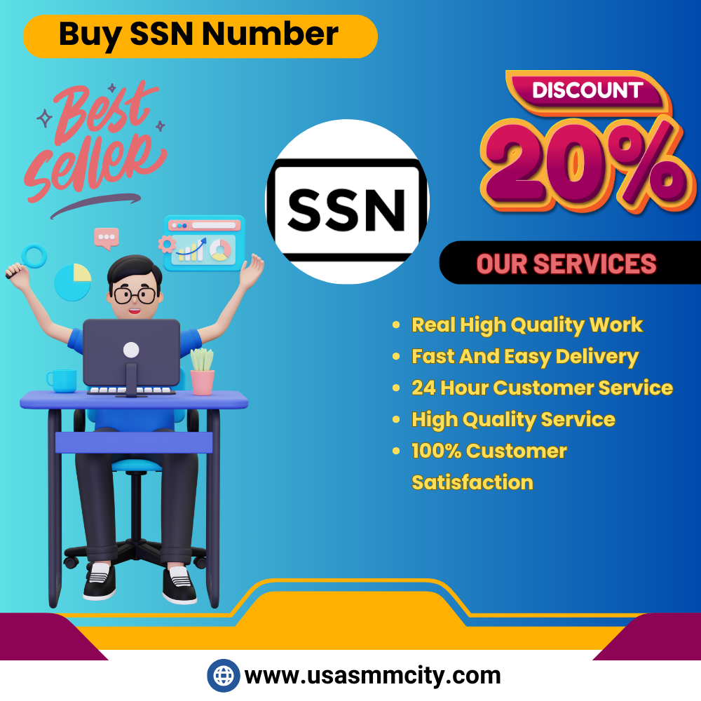 Buy SSN Number - Usa Smm City