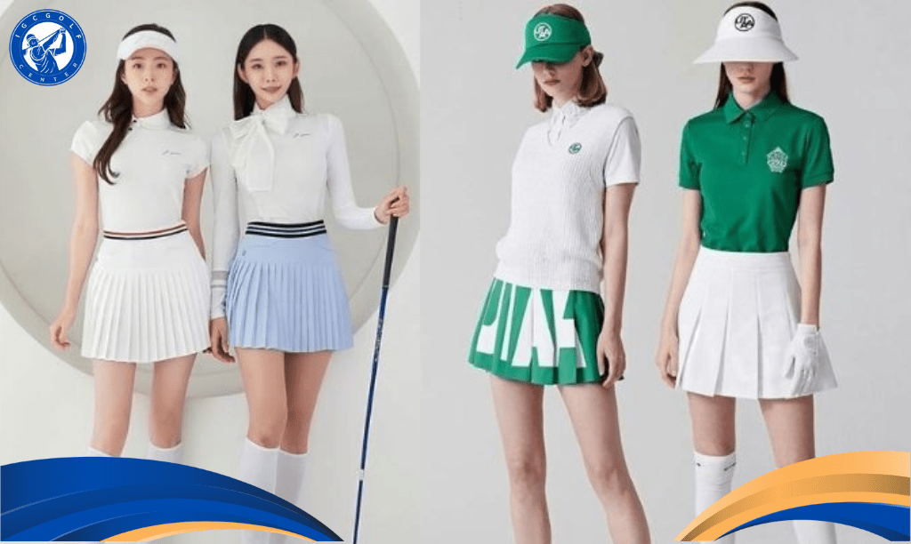 BÍ QUYẾT để chọn trang phục đánh golf nữ THỜI THƯỢNG