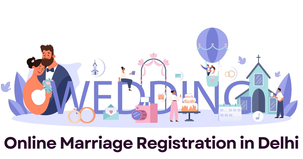 Online Marriage Registration in Delhi - eDrafter
