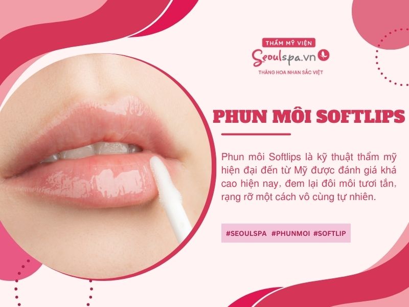 Phun môi Softlips là gì? Ưu điểm và giá phun bao nhiêu tiền?