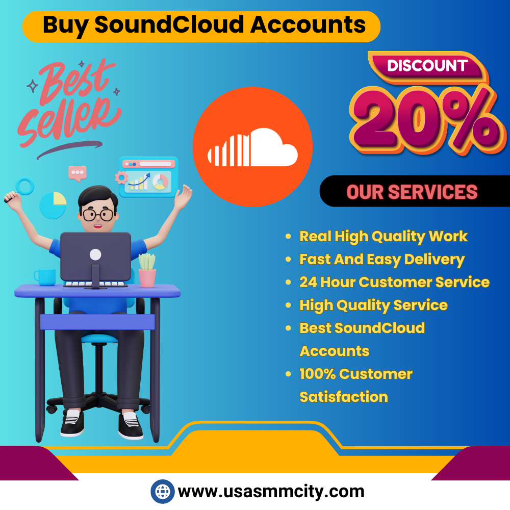 Buy SoundCloud Accounts-100% Email Verified Accounts