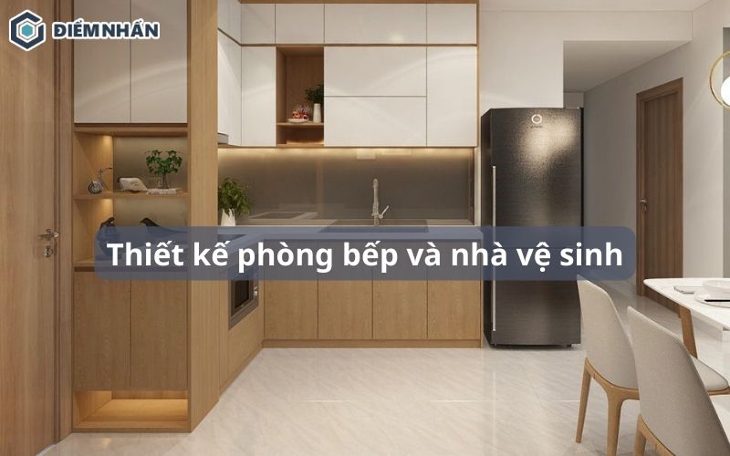 Nguyên tắc thiết kế phòng bếp và nhà vệ sinh và 99+ mẫu thiết kế