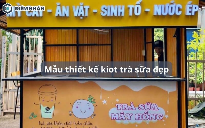 TOP 101+ mẫu thiết kế kiot trà sữa ĐẸP với đa dạng kích thước