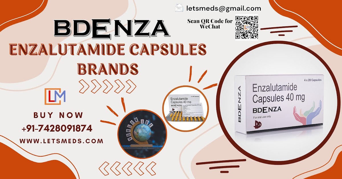 Buy Generic Enzalutamide Capsules Brands Price Online | Bdenza Wholesale Metro Manila Philippines