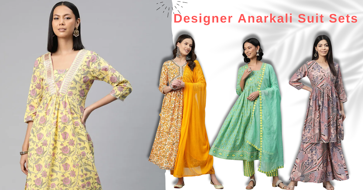 Eternal Charm of Style: Young & Vibrant Anarkali Kurta Sets