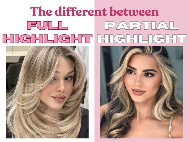 Difference Between Full vs Partial Highlights | Apohair