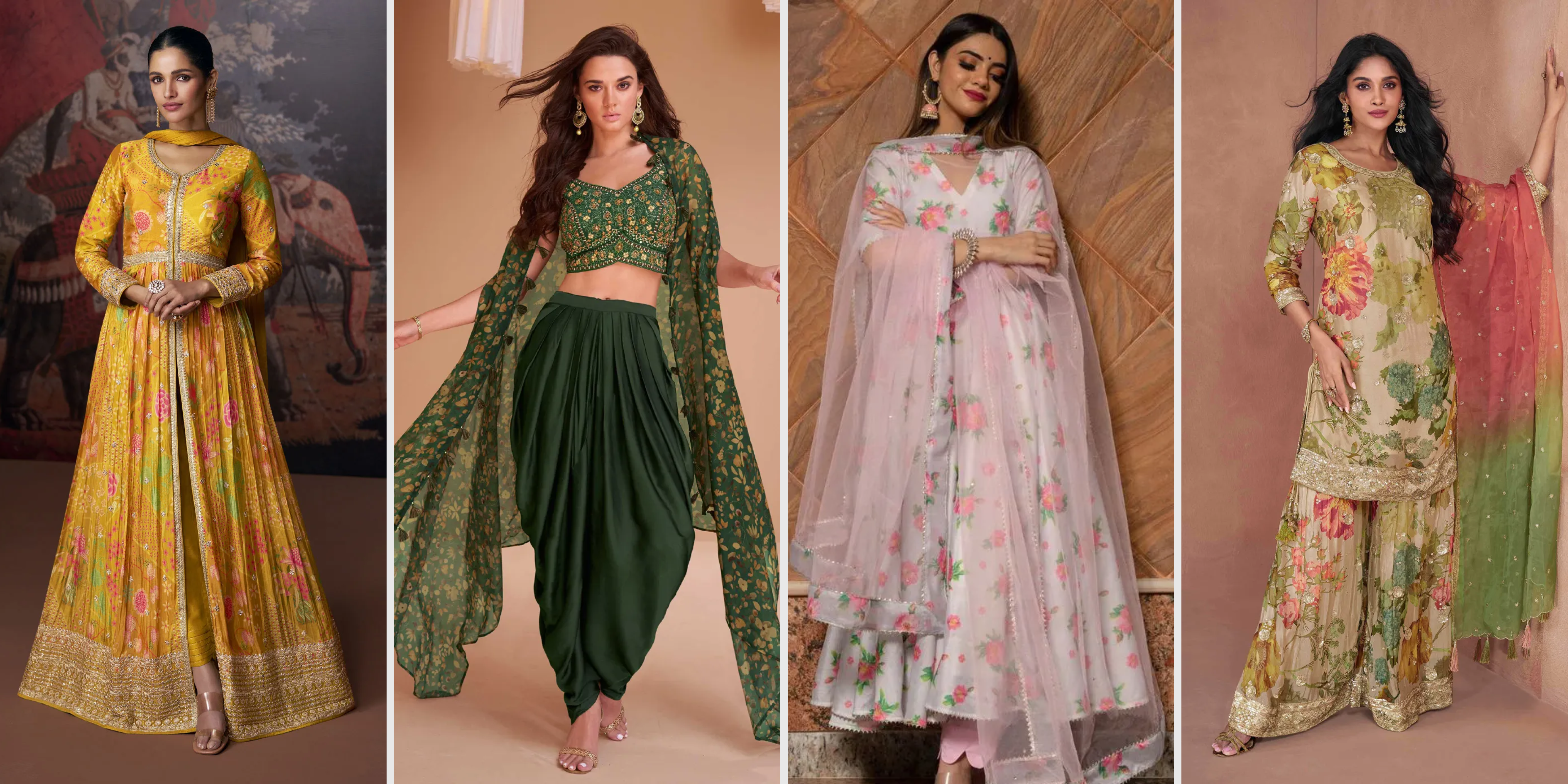 Block Printed Salwar Suits: Your Idol and Classy Workwear | Indian Wedding Saree