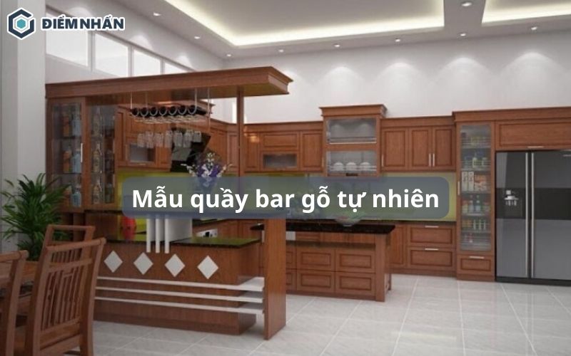 1001+ Mẫu quầy bar gỗ tự nhiên bền đẹp cuốn hút mọi ánh nhìn