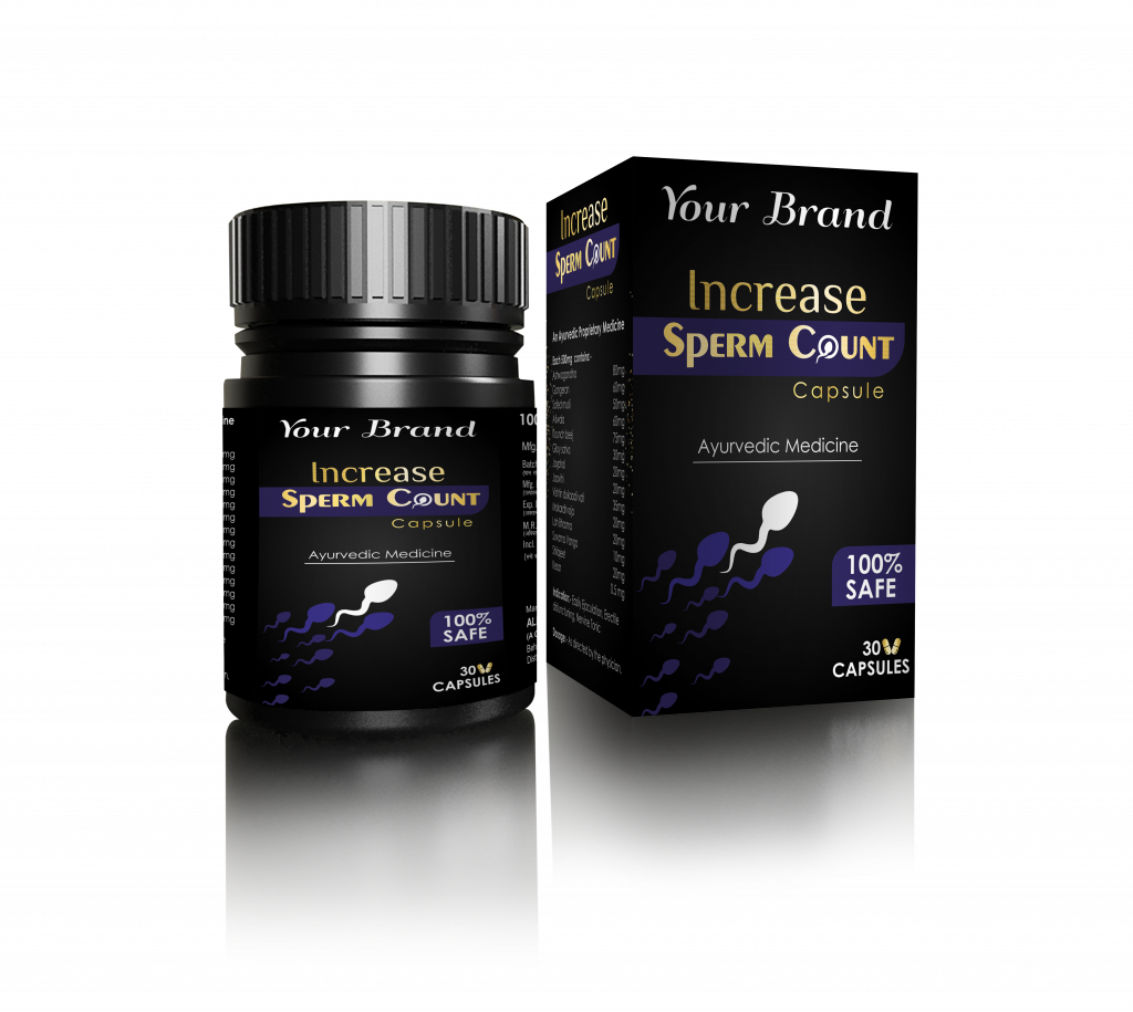 Sperm Count Increase Capsules in Your Brand | Sperm Count Increase Capsules Manufacturer - Alicanto Biotech