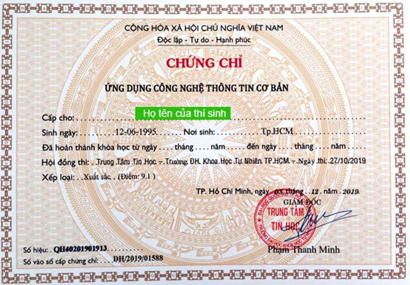 Mất chứng chỉ tiếng Anh, tin học có được cấp lại không