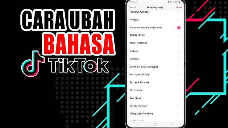 Cara Mengubah Bahasa di TikTok Lewat Aplikasi dan Situs Web