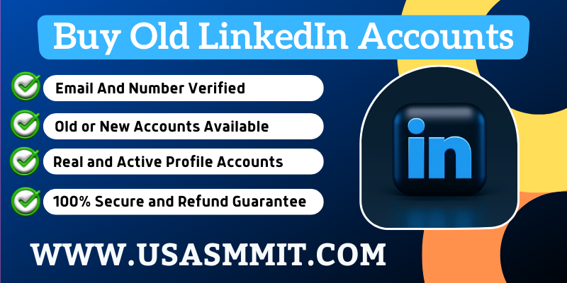 Buy LinkedIn Accounts - 100% Best Account with Connections