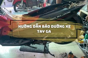 Hướng dẫn bảo dưỡng xe tay ga đạt hiệu xuất tốt nhất -         Nguyễn Decal - Chuyên Dán Keo Xe Design Tem Xe Decal Tem Xe Nguyễn Decal