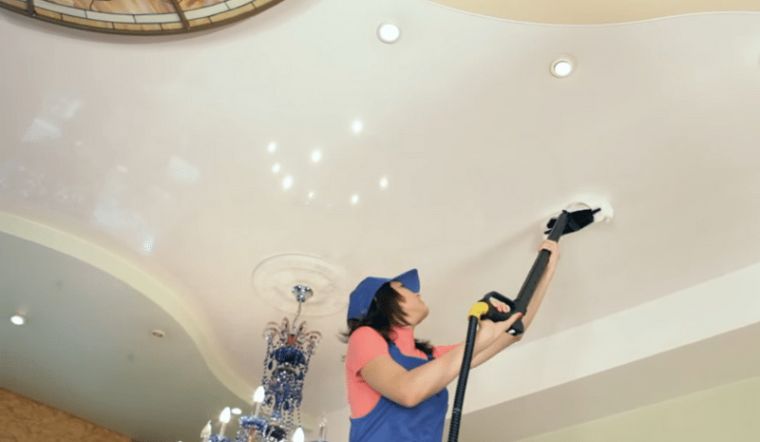 Hướng dẫn cách vệ sinh trần nhà nhanh sạch