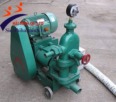 Máy bơm vữa 2 pittong HJB3.5A