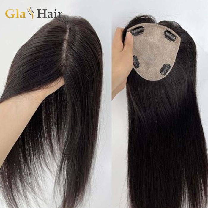 Black Hair Topper - Raw Virgin Premium Vietnamese Hair