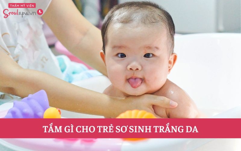 Tắm lá gì cho trẻ sơ sinh trắng da mà an toàn?