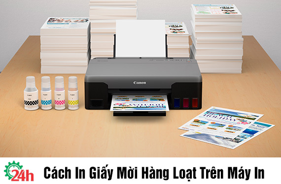 Cách In Giấy Mời Hàng Loạt Trên Máy In Đơn Giản Và Hiệu Quả