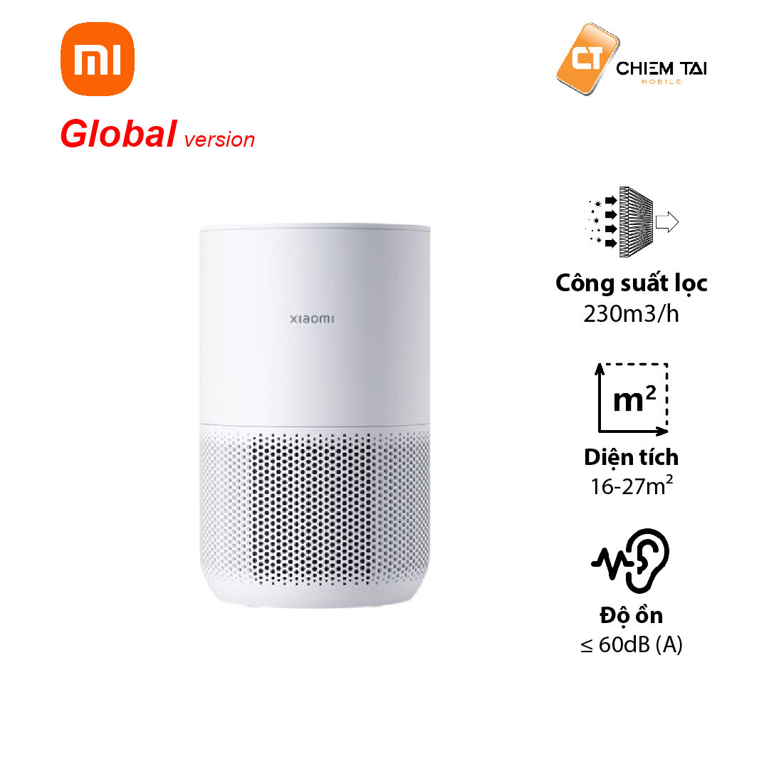 Máy lọc không khí Xiaomi 4 Compact - Xiaomi Air Purifier 4 Compact| CHÍNH HÃNG