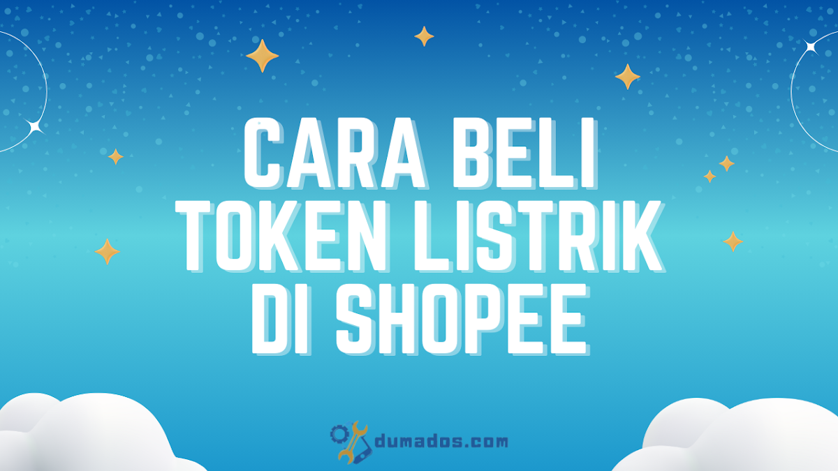 Cara Beli Token Listrik di Shopee (Isi Ulang) 7 Langkah