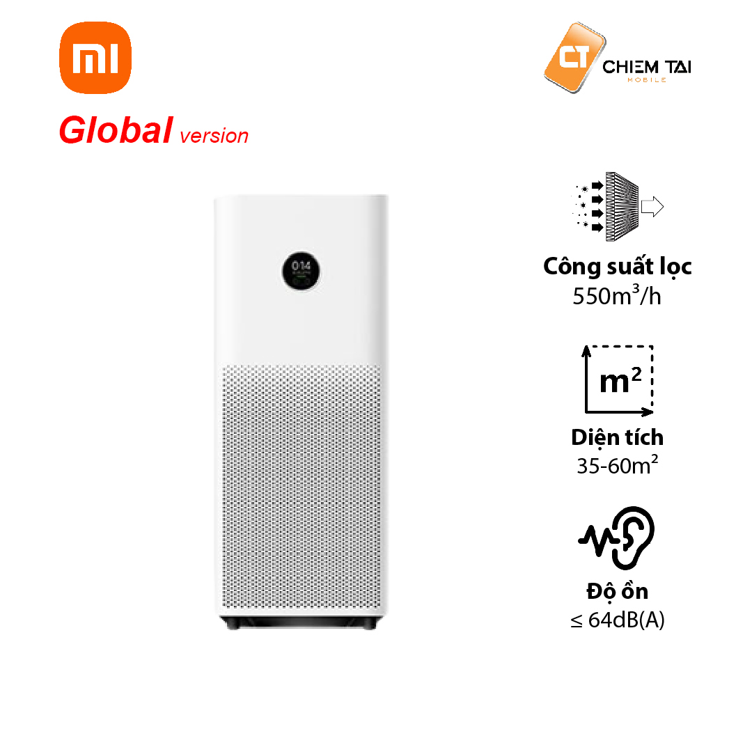 Máy lọc không khí Xiaomi Air Purifier 4 Pro CHÍNH HÃNG giá rẻ